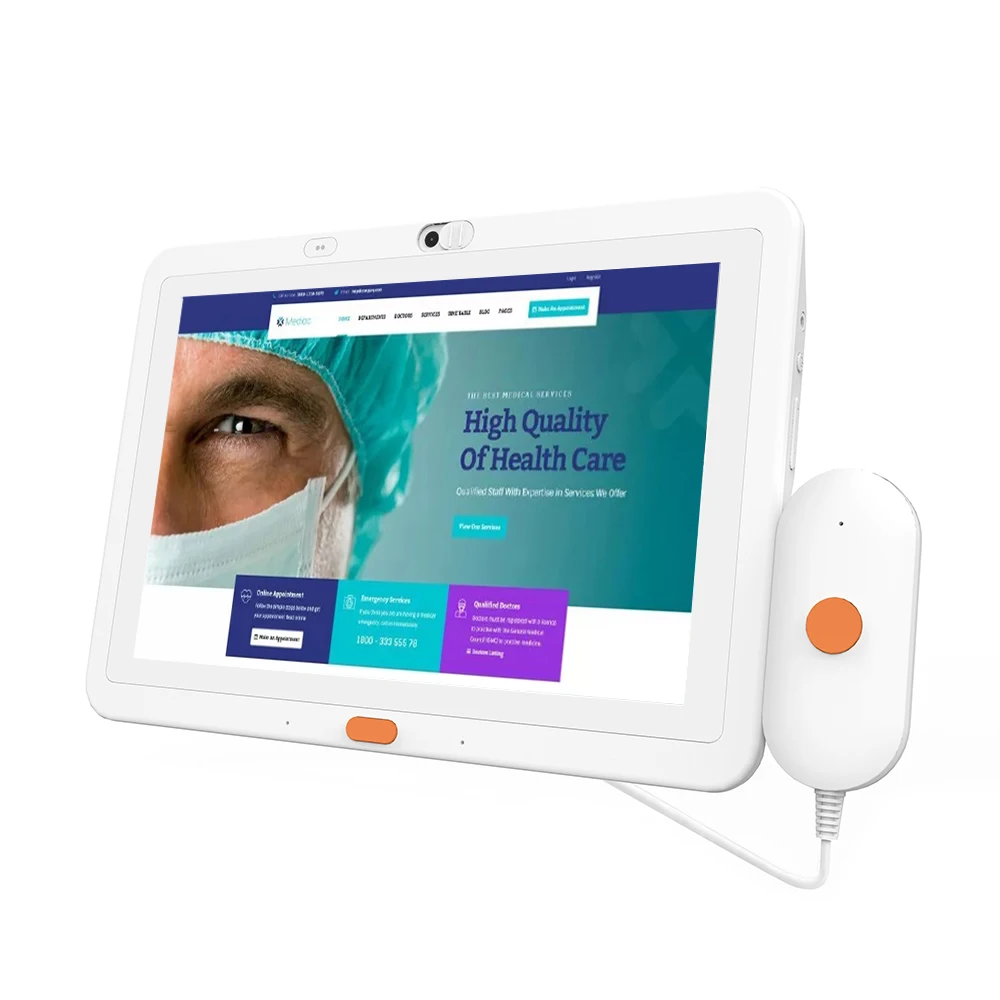 Smart Hospital Android AIO POE Tablet With RK3288 Android 8.1 OS