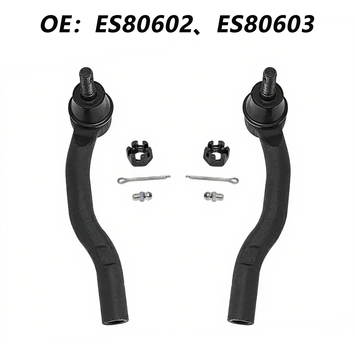 

Front Outer Tie Rod Ends Replacement for Toyota Camry, Toyota Avalon, Toyota Solara, Lexus ES330, Lexus ES80602 ES80603