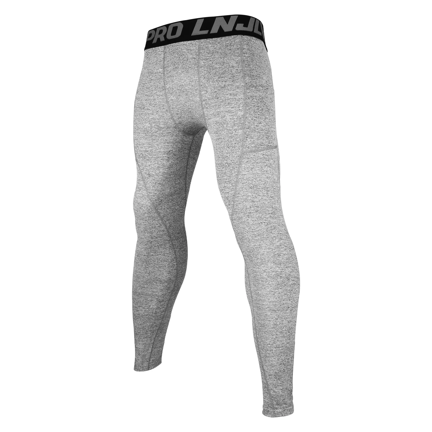 Męskie legginsy do biegania Odzież sportowa Szybkoschnące legginsy fitness na siłownię Trening treningowy Spodnie sportowe do biegania Spodnie