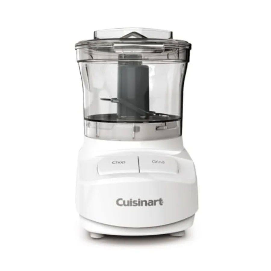 

3-Cup Mini Chopper CCH-3 White Kitchen Countertop BPA-Free Plastic Compact Design Easy to Clean