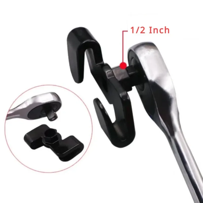 محول موسع مفتاح الربط لأداة تمديد مفتاح الربط 1/2 بوصة لرفع المكسرات والمسامير العنيدة أداة تمديد مفتاح الربط