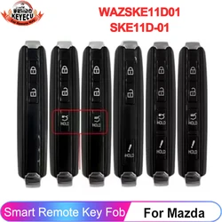 KEYECU-SKE11D-01 WAZSKE11D01 para Mazda 3, CX30, CX-30, 2019, 2020, 2021, 2022, 2023, Control remoto, 315MHz, 6A, Chip, tarjeta inteligente