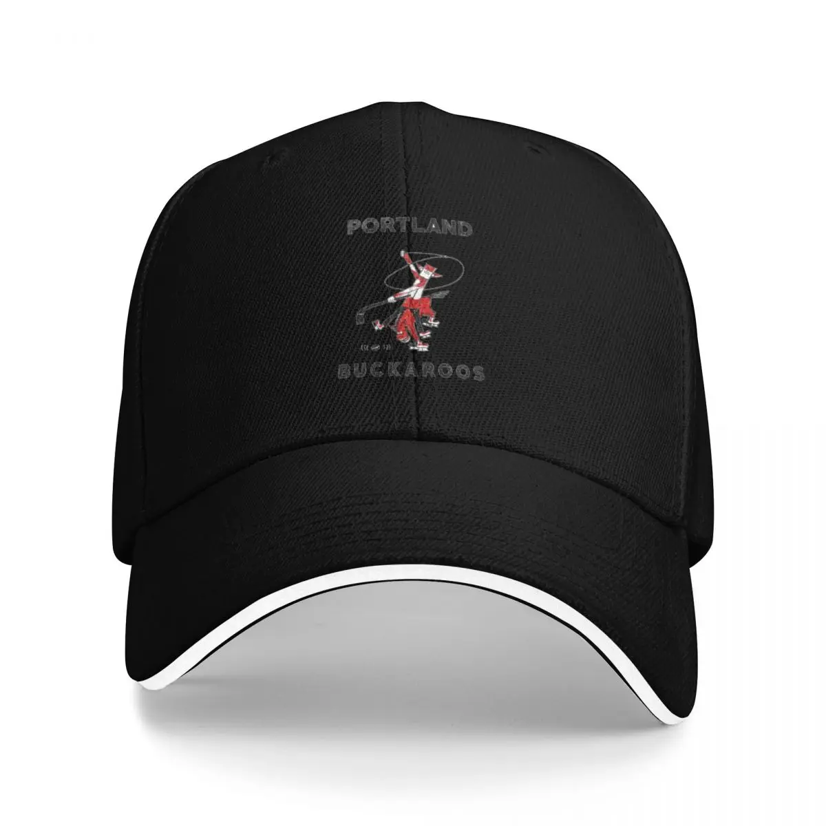 Portland Buckaroos PCHL/NWHL/WHL/WIHL Hockey Vintage Logo Baseball Cap Rave Beach designer cap dad hat Women Beach Fashion Men's