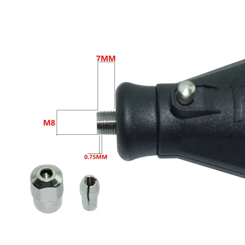 Imagem -04 - Velocidade Broca Elétrica Dremel Grinder Gravura Caneta Rotary Ferramentas Elétricas Mini Kit Conjunto 130w 110 220v