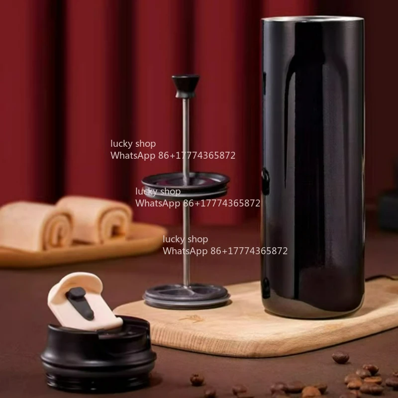 Portable Outdoor Hand-brewed Coffee Cup 316L Stainless   Thermos Cup
