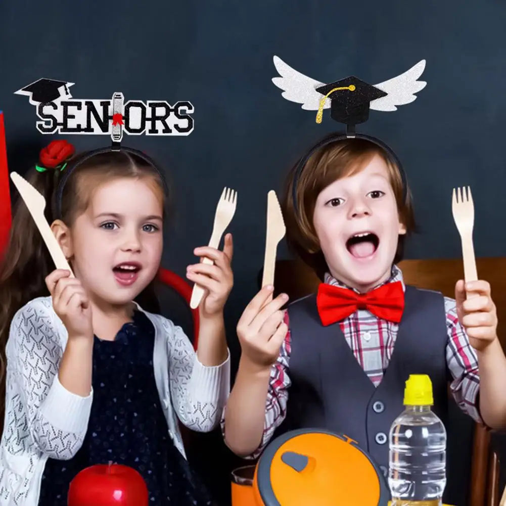 Graduação Hat Insert Hair Hoop, Graduação Festa Decoração Props, Spring Design, Bachelor Hat Decor, 2022