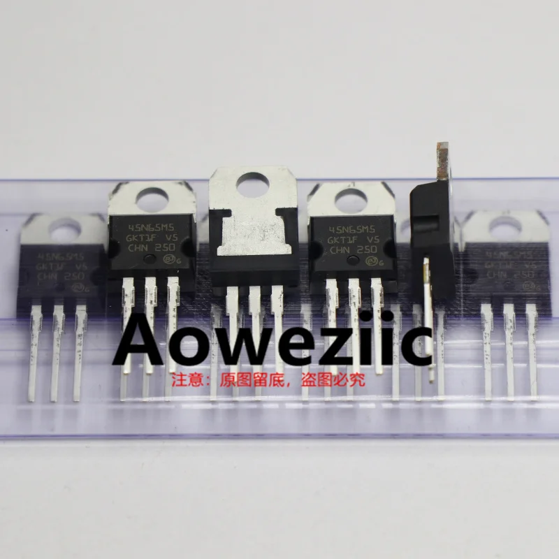 Aoweziic  2022+  100% New Imported Original  STP45N65M5  45N65M5  TO-247   MOS FET 35A  650V