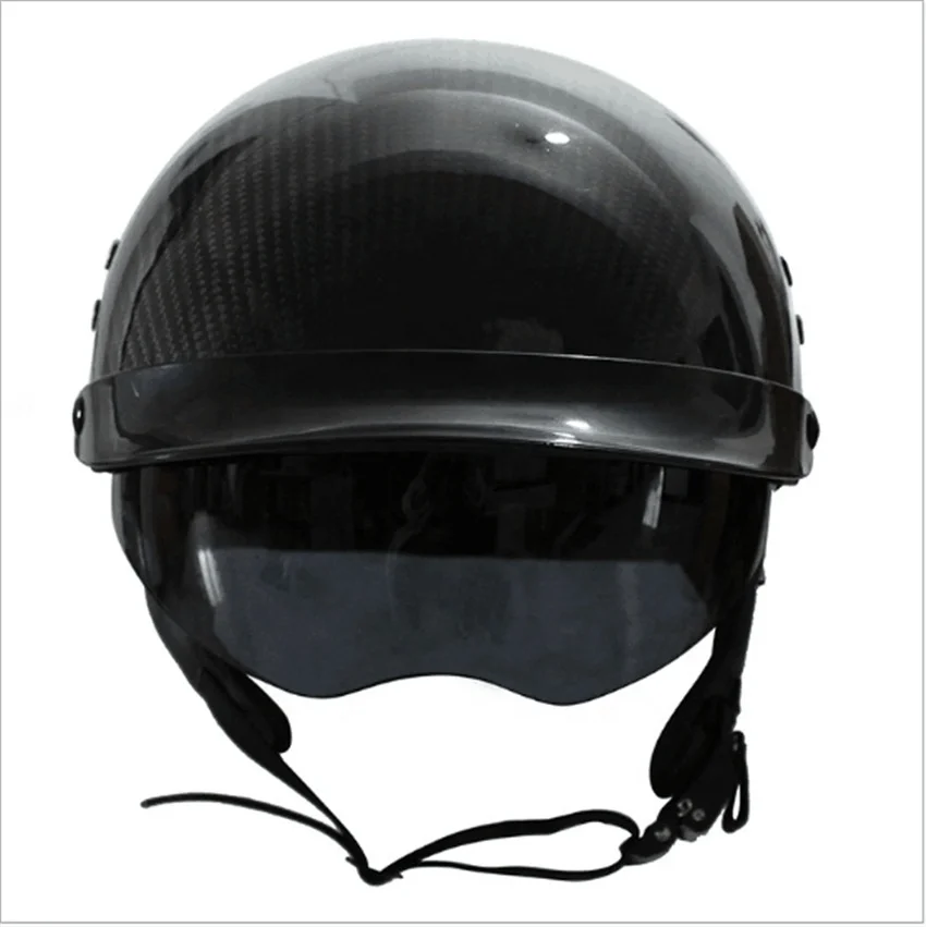 carbon fiber half face helmet cross helmet motorcycles safety helmets