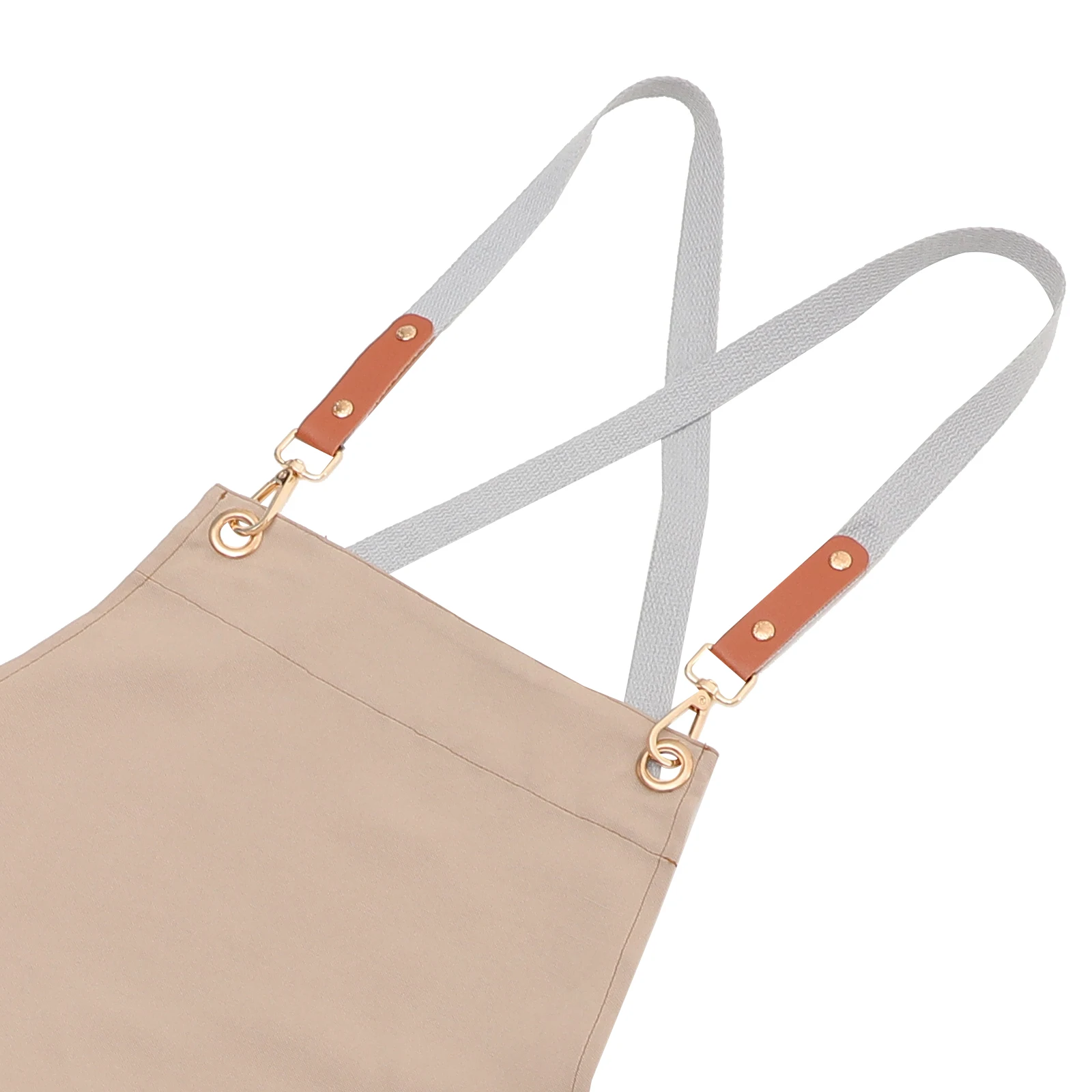 

Waterproof Canvas Adjustable Oil Proof Cooking Apron With Pocket Multi Functional Reusable Chef Apron For Bbq Baking Gardening