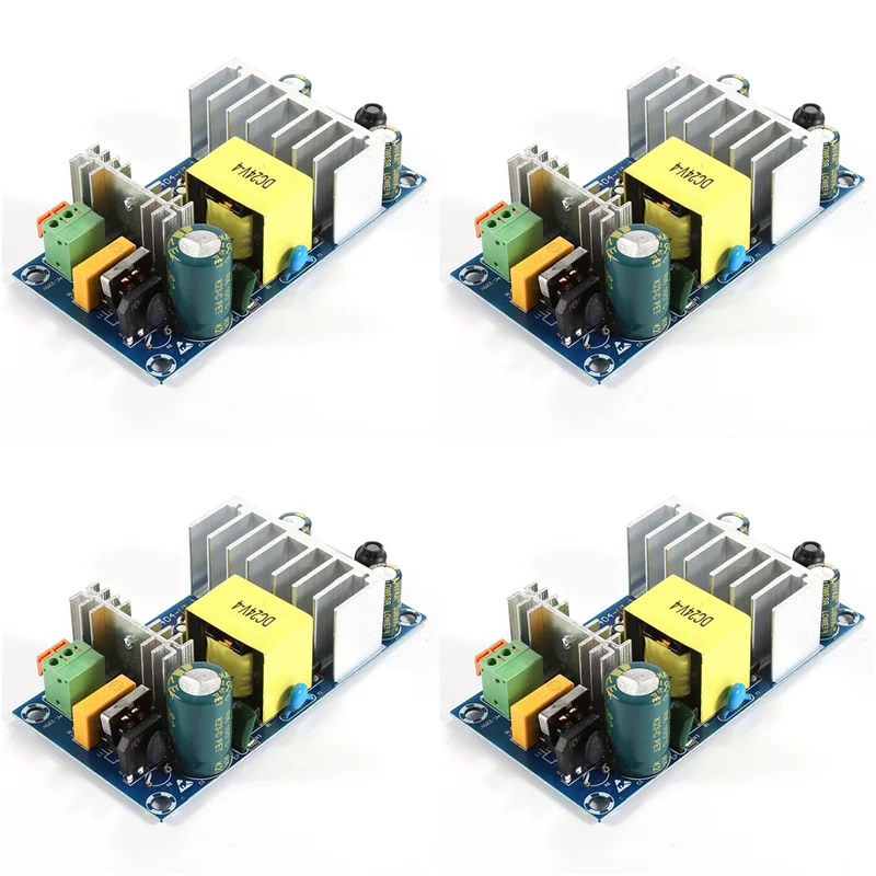 

【Кабель USB-C】4X 24 В 4A-6A Модуль импульсного источника питания AC-DC Модули высокой мощности с защитой от перегрузки по току и короткого замыкания