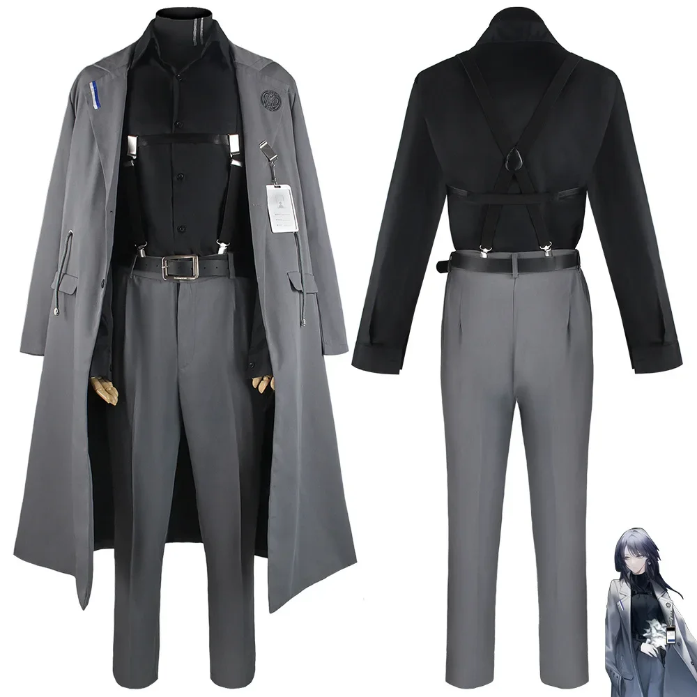 

Role-playing Uniform Unlimited Sin Bureau Cosplay Costume Male And Female Outfits Windbreaker Set Cosplay Stage Performance Cost
