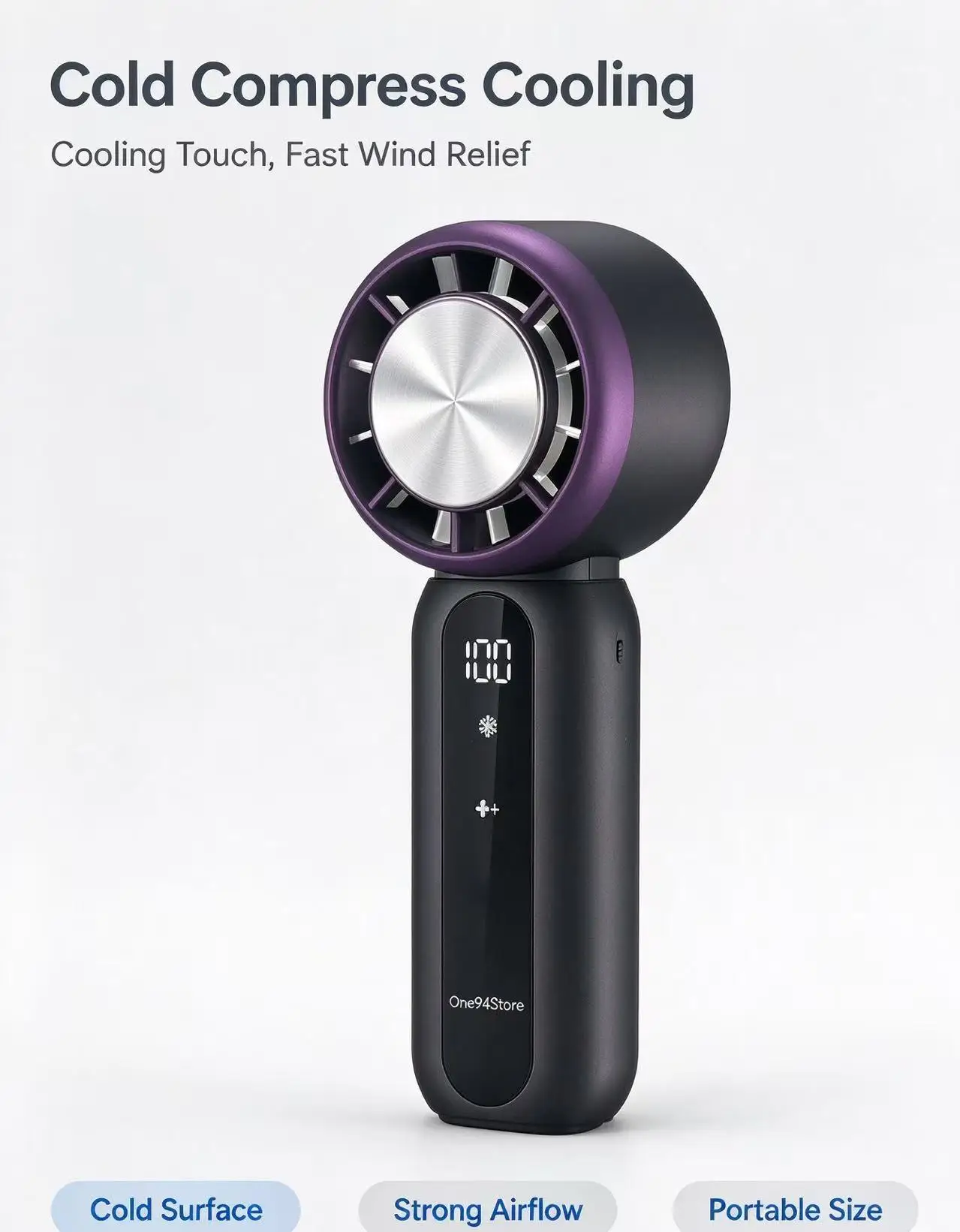 X49 Cold Compress Handheld Fan