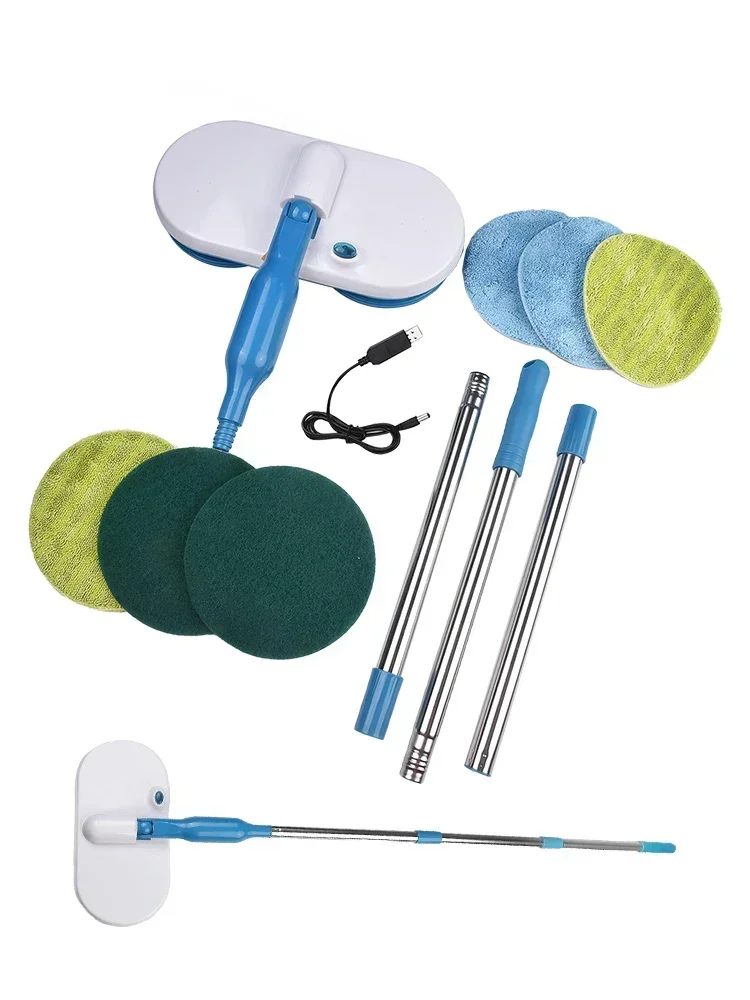 1set Electric Mop Household Electric Sweeping Mopping Lazy Mop Cleaning Tools Wet Dry Cleaner Home Cleaning Appliance