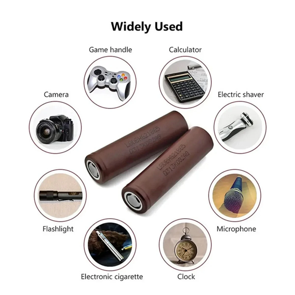 العلامة التجارية الجديدة الأصلية Hg2 3000mAh 3.7V التفريغ 20A 18650 بطارية ليثيوم مخصصة للأدوات الكهربائية #5