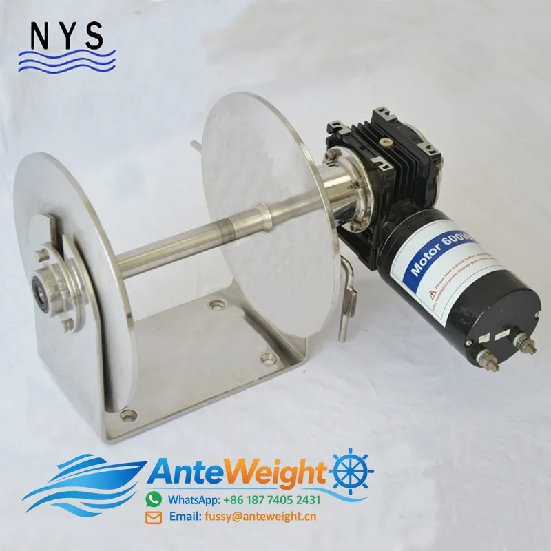 Anchor  Winch  Electric Drum Winch  Free Fall  12V/24V ,1400W