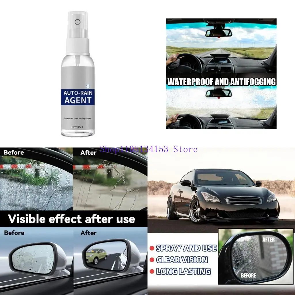 HG89 معالجات طارد المياه المتقدمة للسيارات حماية المطر للسيارة توفر منظرًا موثوقًا به #1