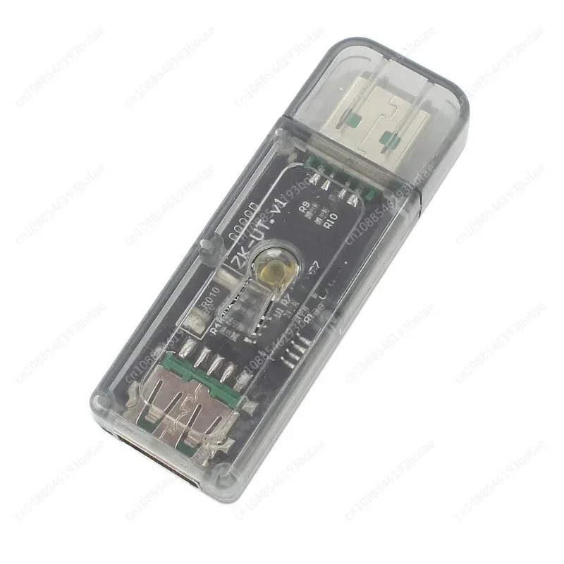 

USB color screen Tester 5A 3.7-30V Voltage current Power calculation Power capacity Temperature measurement ZK UT