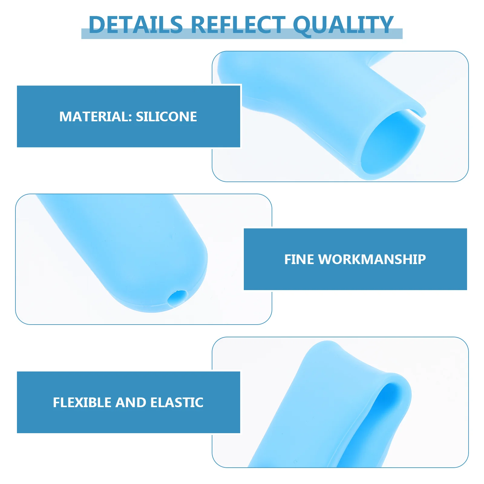 

2Pcs Silicone Door Knob Protector Covers Anti-Collision Thickened Durable Baby Safety Handle Sleeves Door Pull Protector