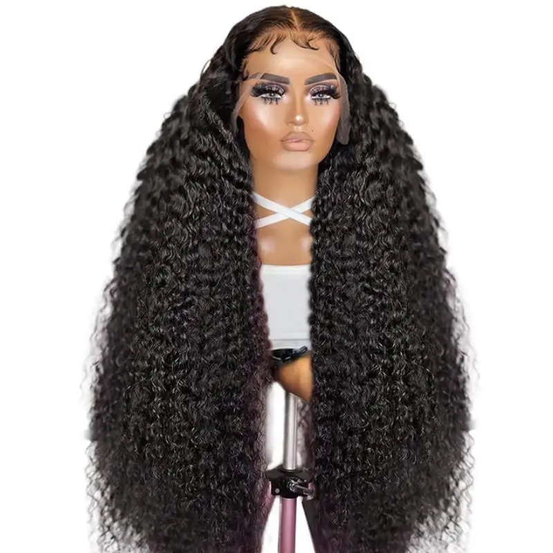 13x6 Body Wave Lace Front Wigs 100% Human Hair Wig 40inch13x4 Pre Plucked Human Hair Wigs 250 Density Body Wave 5x5 Ready to Go HD Lace Glueless Wigs for Women Natural Black Brazilian