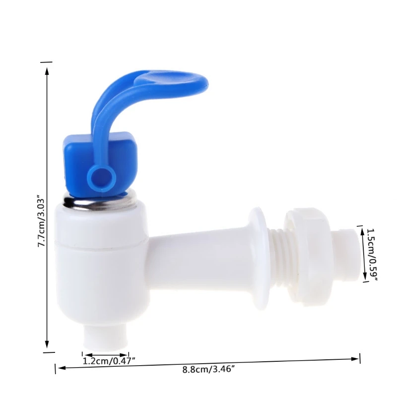 2 Pcs Universal Size Push Plastic Type Faucet Tap Water Dispenser Replacement Dropship