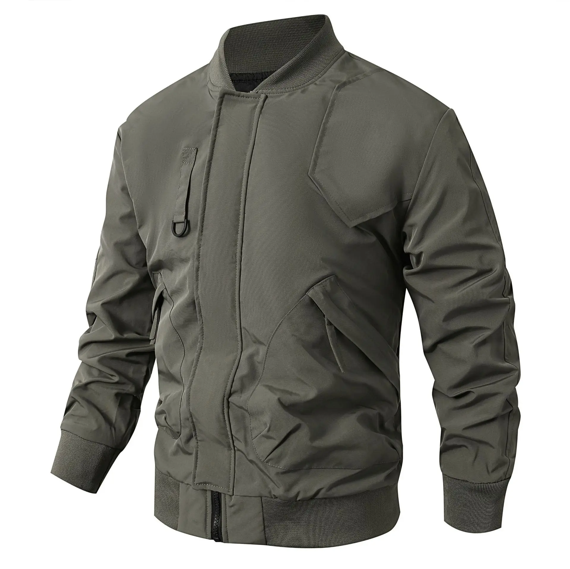 

Business Coats For Men 2025 Autumn Winter Collection Varsity Style Windbreaker Jacket Outdoor Clothing Wind Armor Technology