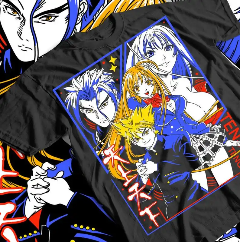 

Anime retro T-shirt, 100% cotton, all sizes for men and women Comic lovers