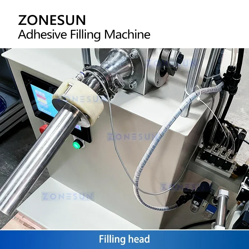 ZONESUN ZS-TGFC1 Caulking Silicone Sealant Filling and Sealing Machine Automatic Cartridge Packing Machine