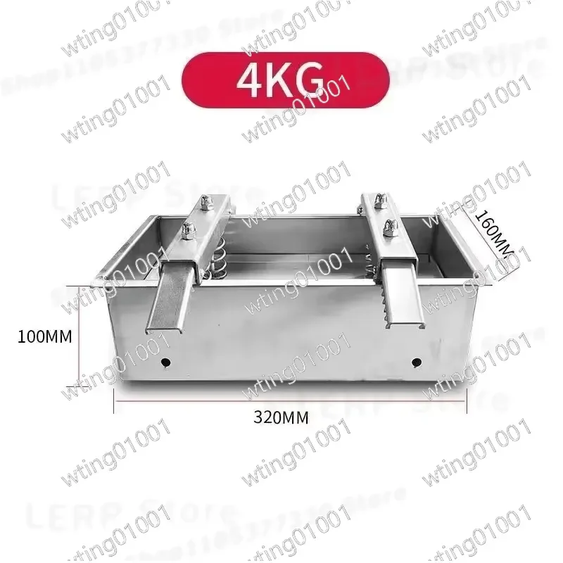 for Stainless Steel Meat Press Mold Double Spring Pressure for Ham Bacon Making Raw Meat Shaping Tool 1.5kg 2kg 3kg 4kg