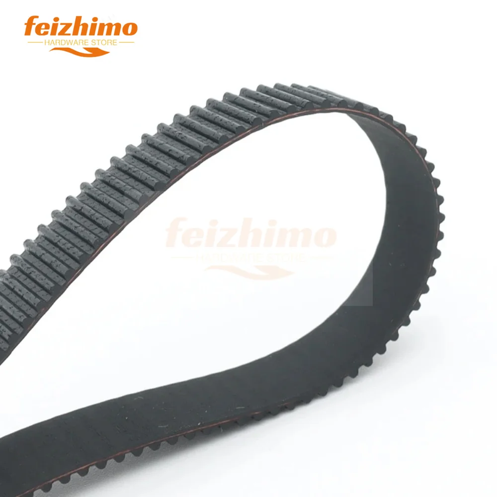FM 2GT GT2 Width 5/6/9/10/15mm High-Quality Rubber Closed-loop Timing Belt, Circumference 144mm-190mm For 3D Printer Accessories