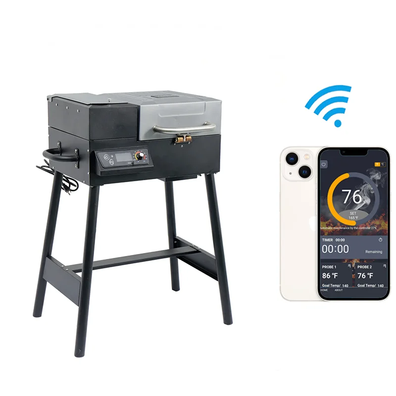 WIFI &BLE control Wood Pellet Smoker BBQ Grill PID Controller for Traeger