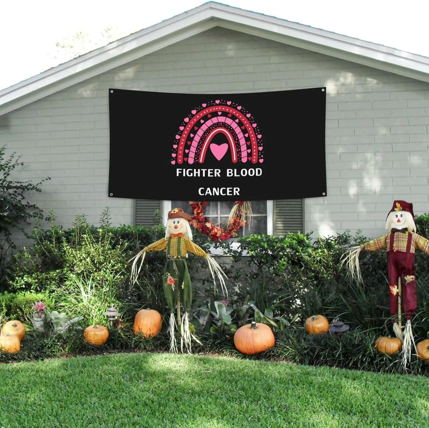 Flagicts 100% Polyester Blood Cancer Awareness Flags