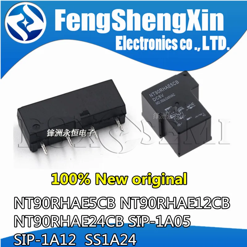 10pcs NT90RHAE5CB NT90RHAE12CB NT90RHAE24CB SIP-1A05 SIP-1A12 SS1A24 Relay