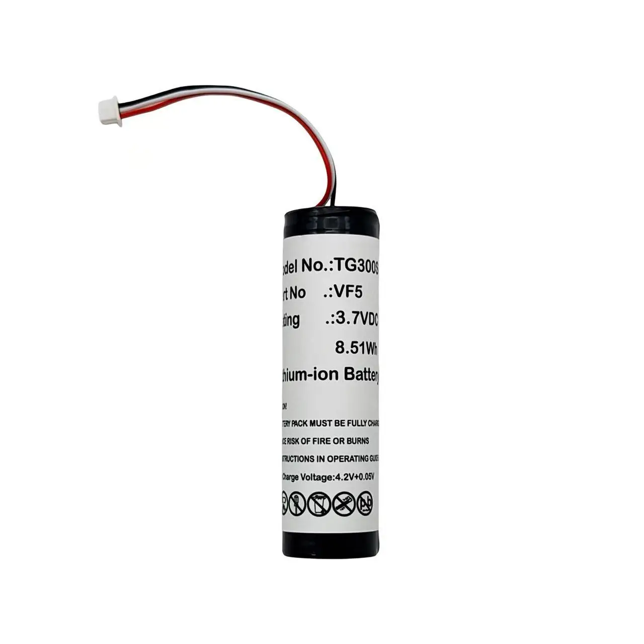 3.7V 8.51Wh Li-ion Battery Pack Fit Handheld Thermometer Go510 Go700 Go4D00.001 Go530T Go710 Go300