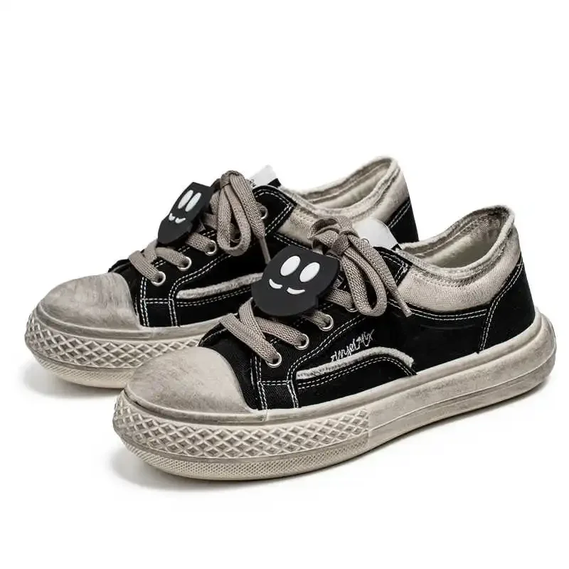 Plateforme عالية وحيد 48 حجم أحذية للرجال المتسكعون حجم 46 أحذية رياضية رجالي أحذية سوداء برقبة رياضية Shors Temis نموذج ممارسة