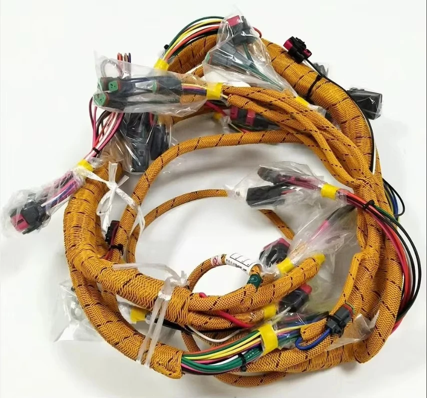 

New E323D E329D Excavator Parts Main Chassis Wiring Harness 283-2931 283-2932