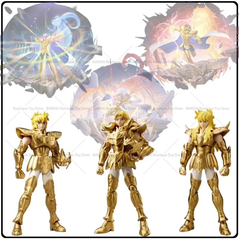 Pre-sale BLK Saint Seiya Assembled Model Scorpio Aries Leo Transcendence Edition Comic Edition Action Figure with Base 15cm Gift