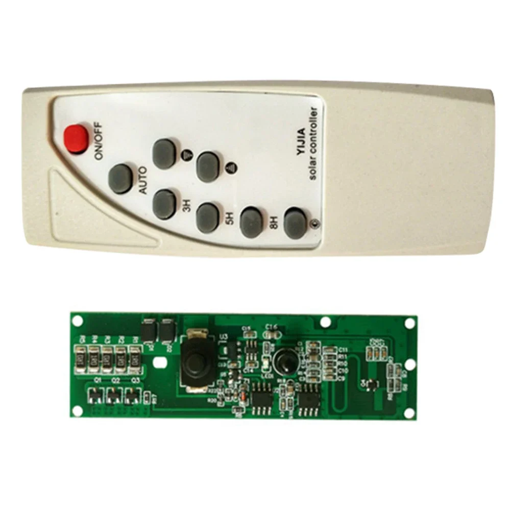 3.2V 3.7V Microwave Radar Body Induction Solar Wall Light Switch Circuit Board Remote Control Solar LED Driver Controller Board