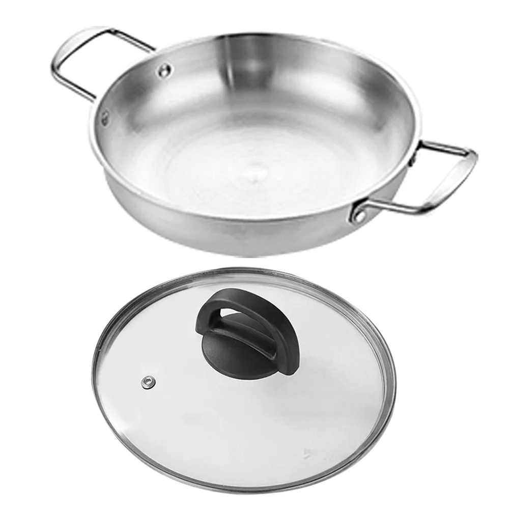 

Korean Ramen Pot 18cm Stainless Steel Lid Small Kitchen Noodles Cooker Metal Pots For CookingRamen Stew