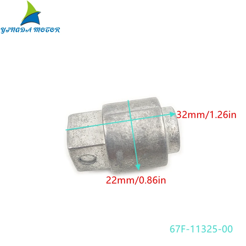 الزنك الأنود 67F-11325-00 لياماها محرك خارجي 4-السكتة الدماغية F80-225 67F-11325-00 67F-11325 اكسسوارات للقوارب