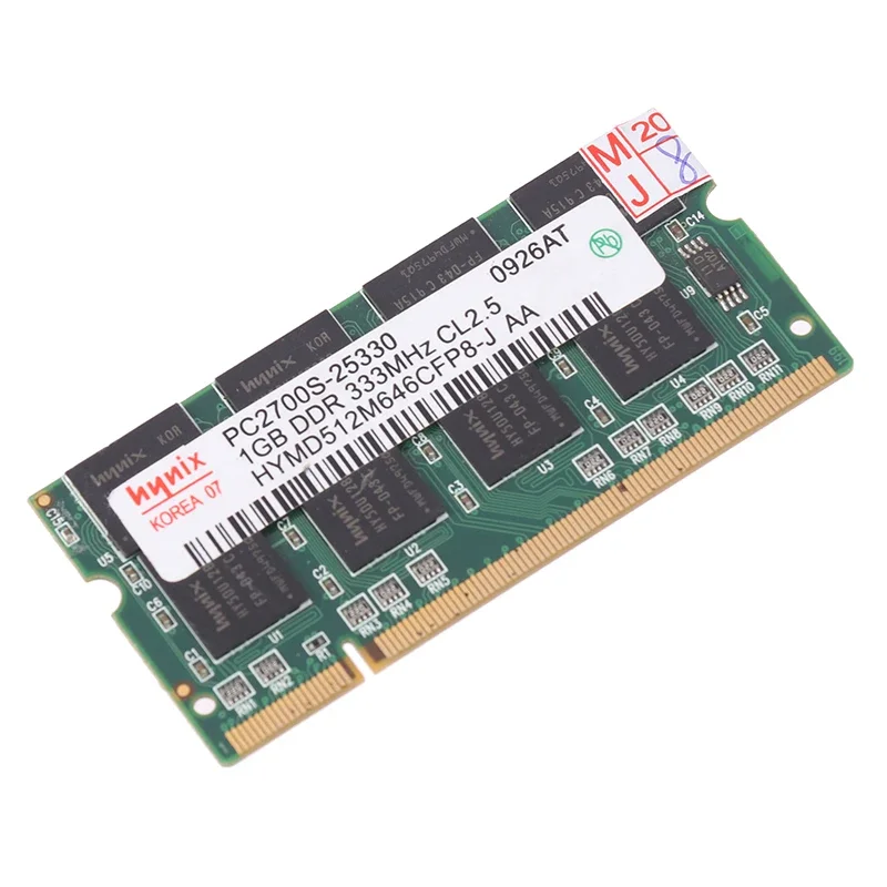 Nowa pamięć RAMS 1GB DDR PC2700/3200/2100 DDR1 333MHZ 333MHZ Komputer stacjonarny Moduł pamięci komputera stacjonarnego DDR1 RAM