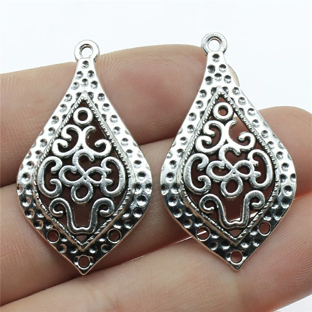 10pcs Waterdrop Charms for DIY Earring Making