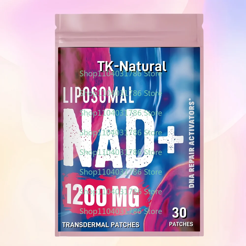 

30 трансдермальных пластырей NAD с улучшенным впитыванием, повышающие уровень NAD+, для борьбы со старением, энергии, метаболизма и восстановления организма.