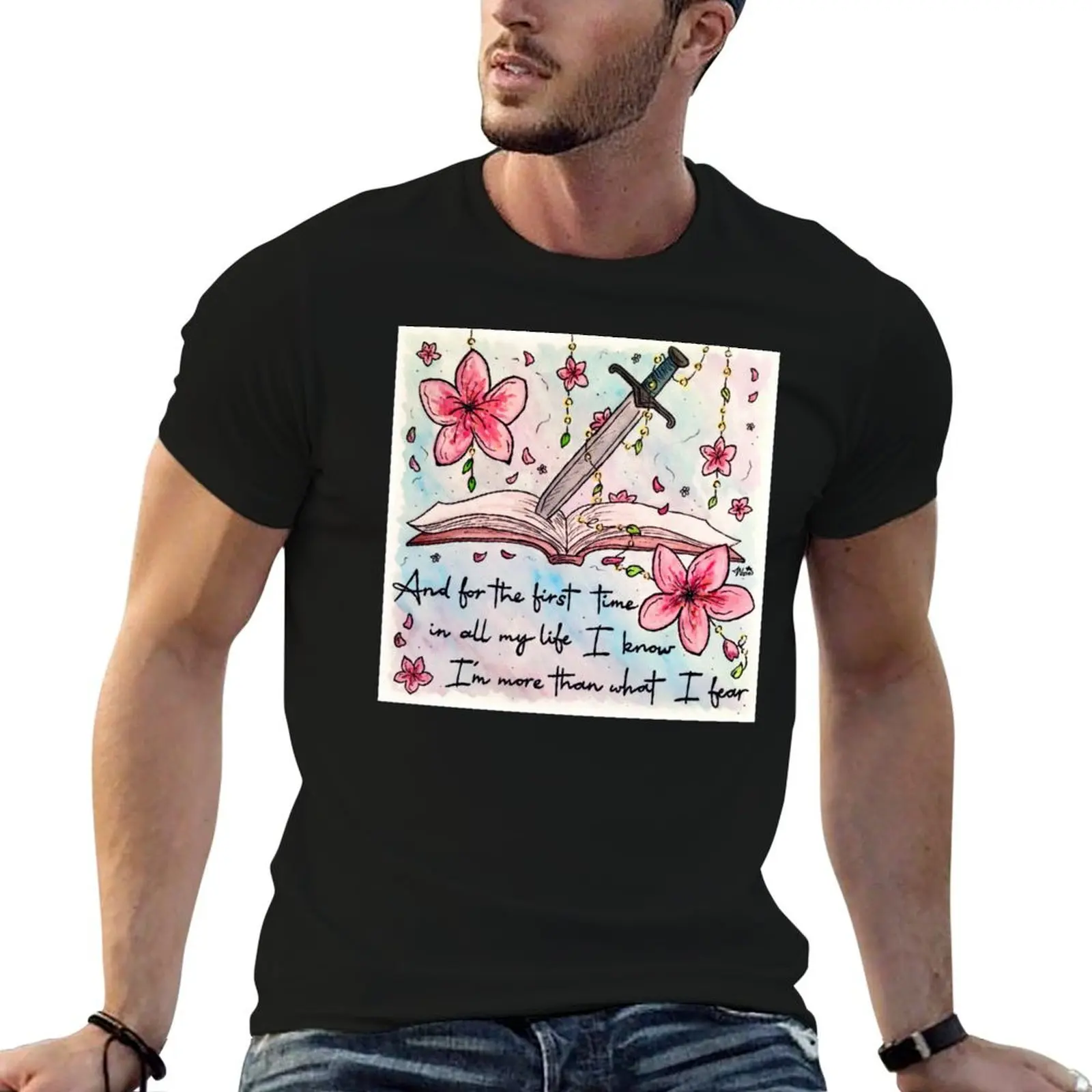 

Blossoms Books & Bracken Inspired by The Amazing Devil T-Shirt anime t shirts for man t shirt man cotton T-Shirt