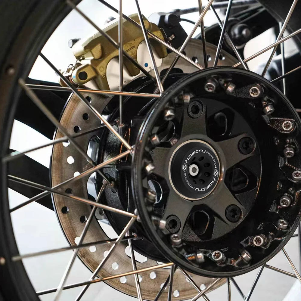 For BMW R1200GS R1250GS Exclusive / Adventure 2019-2023 Front Rear wheel Spindle Crash Protection