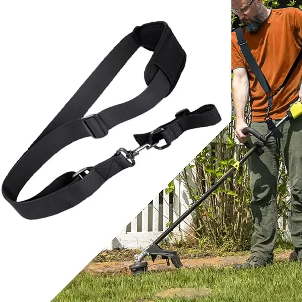 Nylon Shoulder Strap Tactic Helmet Sling Adjustable Weeding Machine Shoulder Strap Mower Machine Tea Picker Harvester Part