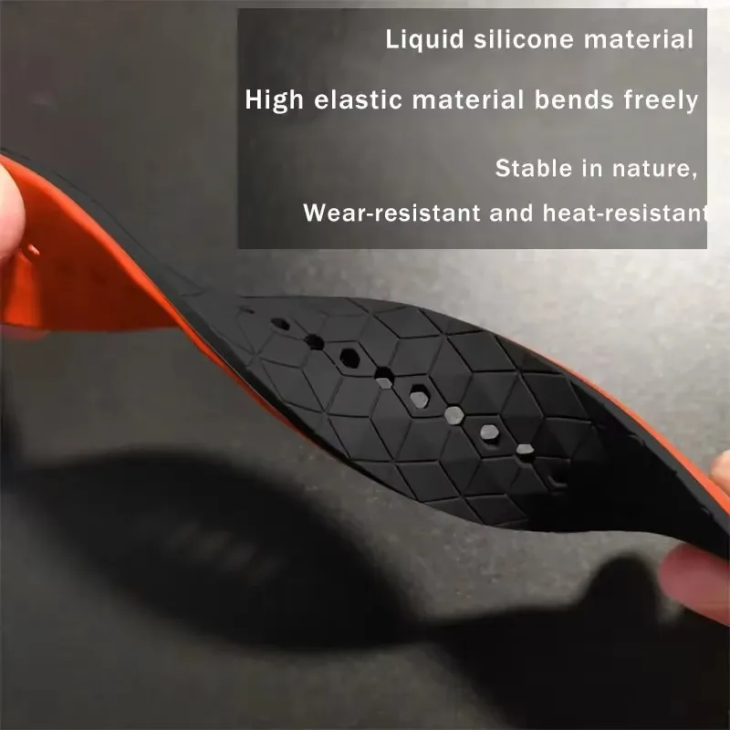 Correa de silicona para Samsung Galaxy Watch 8, 40mm, 44mm, pulsera deportiva clásica de 46mm para Samsung Galaxy Watch 2025 Ultra 47mm