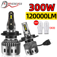 H7 H4 H11 LED 120000LM Car Headlight Bulb H8 H1 3570 CSP 6000K 9005 HB3 9006 HB4 9012 HIR2 H9 H16 Fog Light LED Bulb Mini Size