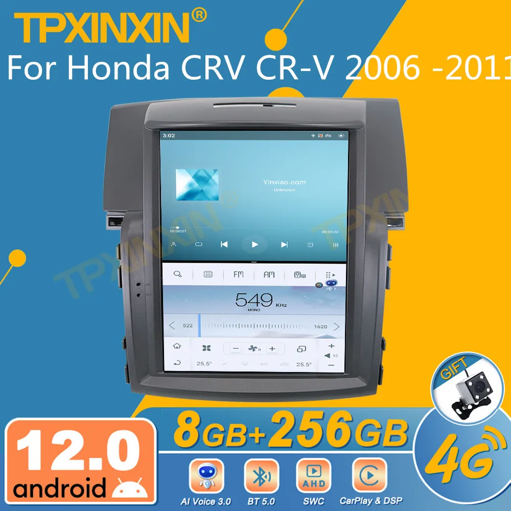 

For Honda Crv Cr-v 2006 -2011 Android Car Radio Screen 2din Stereo Receiver Autoradio Multimedia Player Gps Navi Head Unit