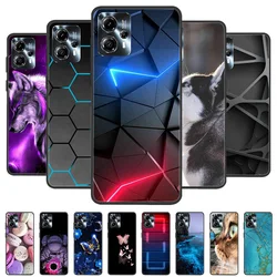 For Motorola Moto G13 G23 Case Cute Cat Wolf Painted Cover Soft Silicone Phone Case For Moto G23 G 13 MotoG13 MotoG23 Back Cover
