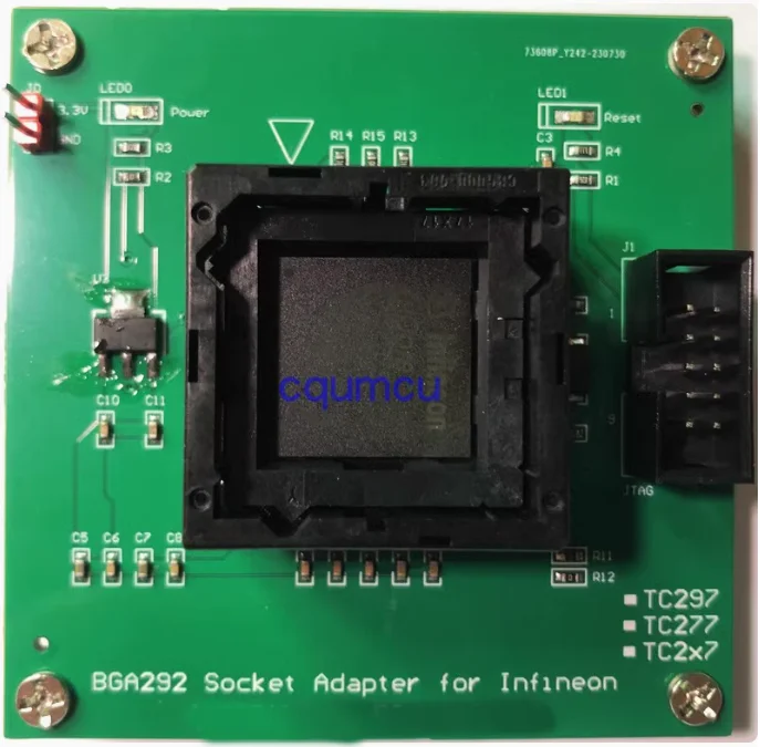 Programmer DAS reads and writes Infineon TC17xx/2xx/3xx/TLE983x automotive batteries